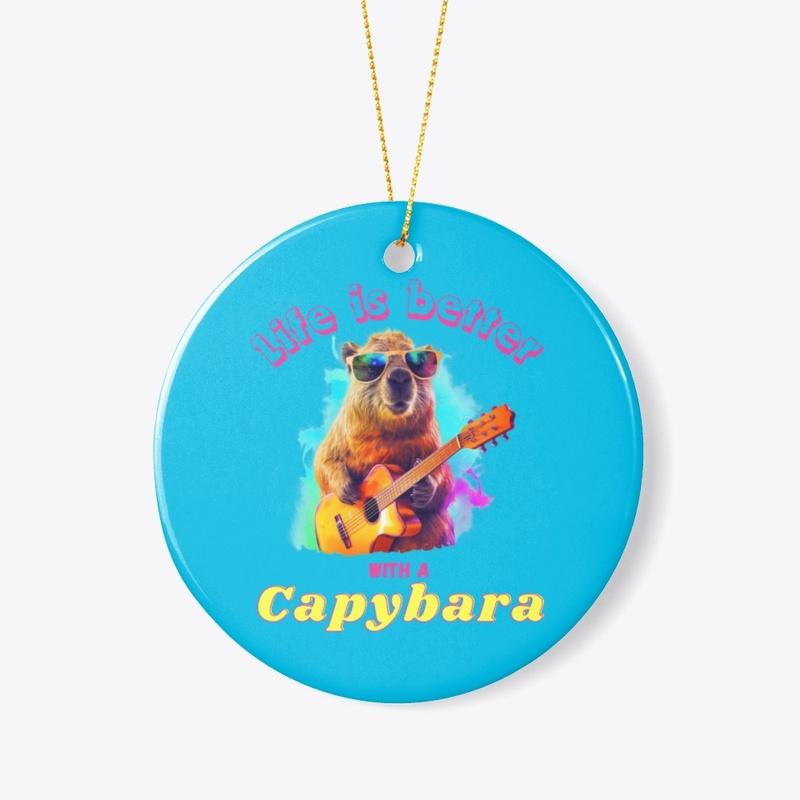 Life is Better with a Capybara