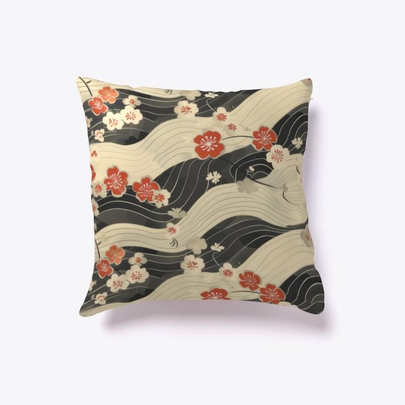 Japanese floral pattern