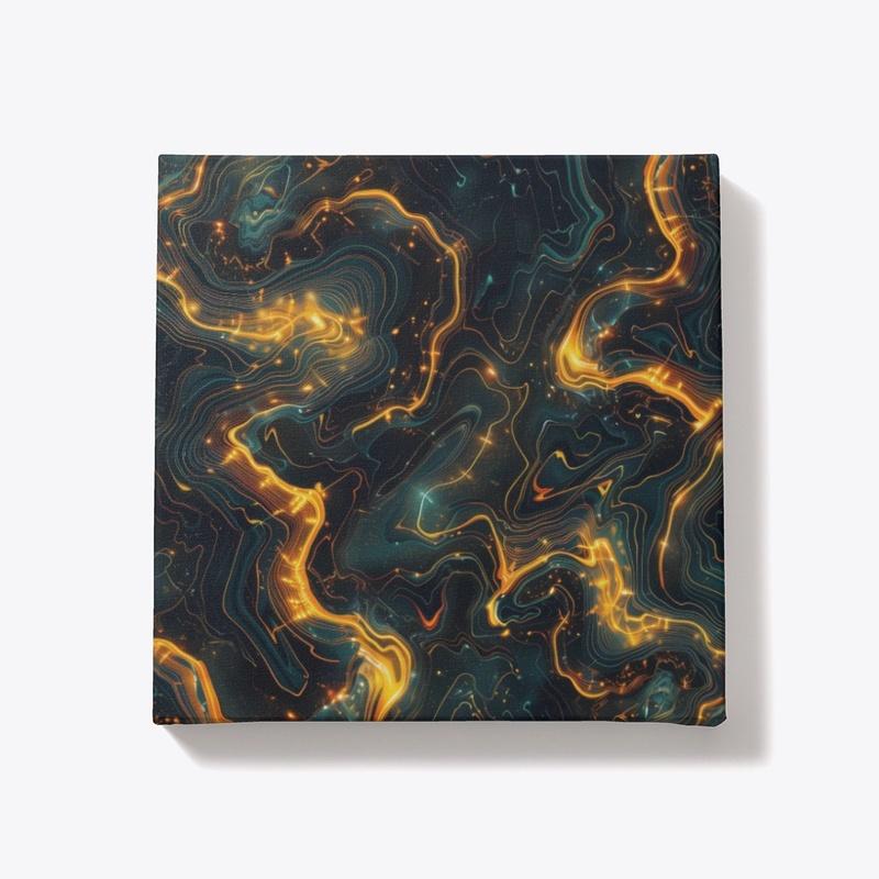 Marbled lights on dark grey background