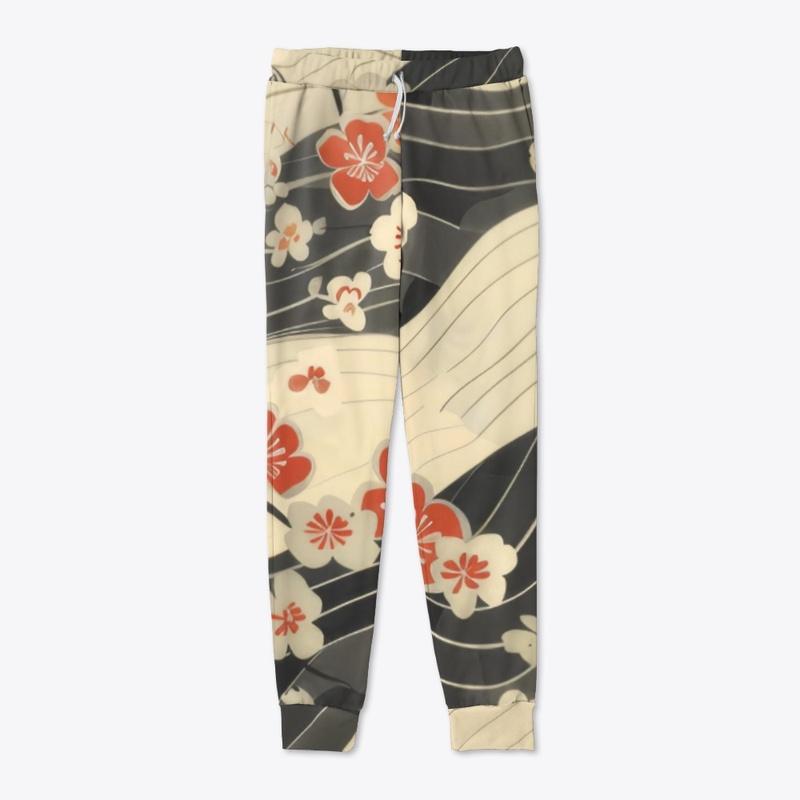 Japanese floral pattern